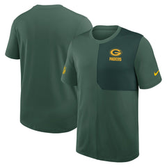 Green Bay Packers Sideline UV Dri-Fit Coach Shirt - Green discount