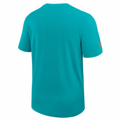 Miami Dolphins Sideline UV Dri-Fit Coach Shirt - Aqua outlet