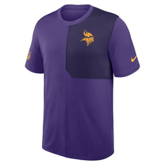 Minnesota Vikings Sideline UV Dri-Fit Coach Shirt - Purple sale