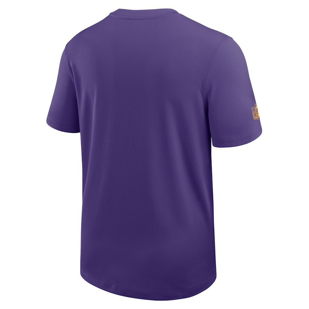 Minnesota Vikings Sideline UV Dri-Fit Coach Shirt - Purple sale