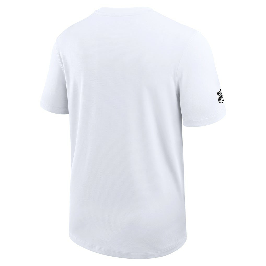 New Orleans Saints Sideline UV Dri-Fit Coach Shirt - White online
