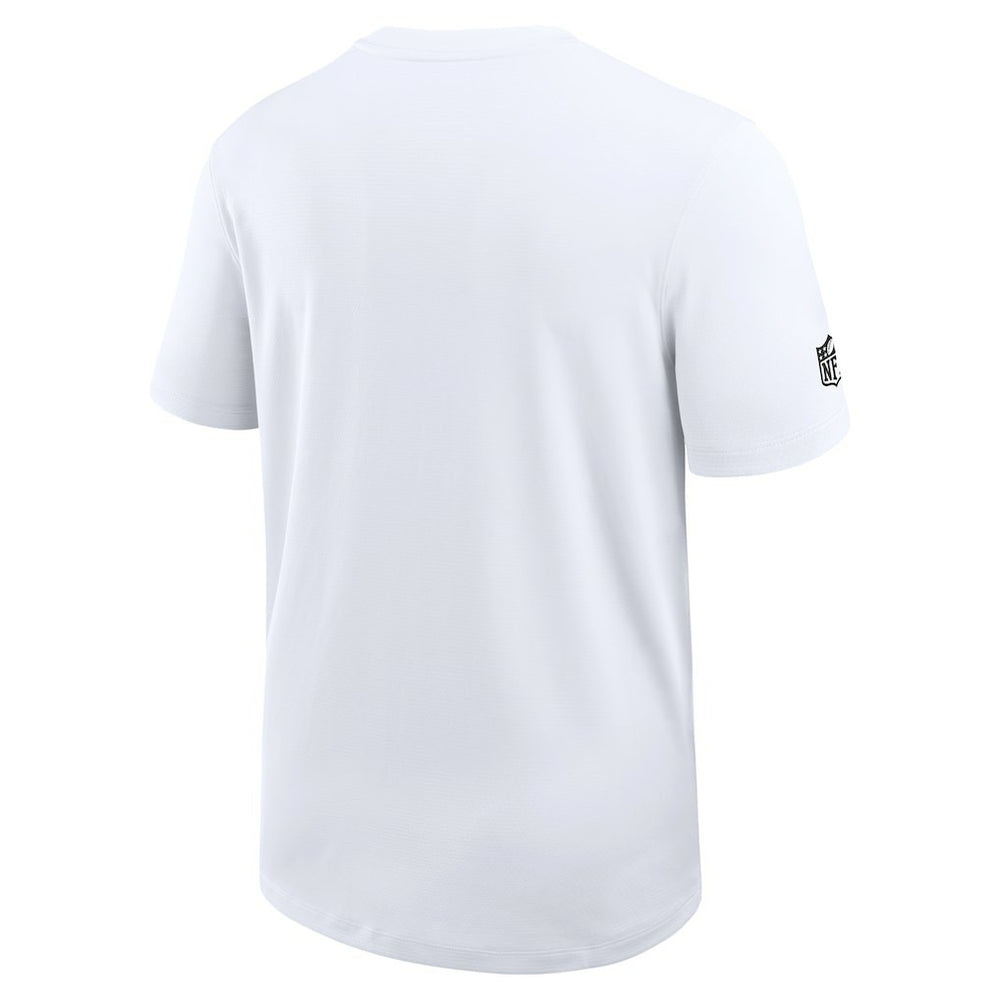 New Orleans Saints Sideline UV Dri-Fit Coach Shirt - White online