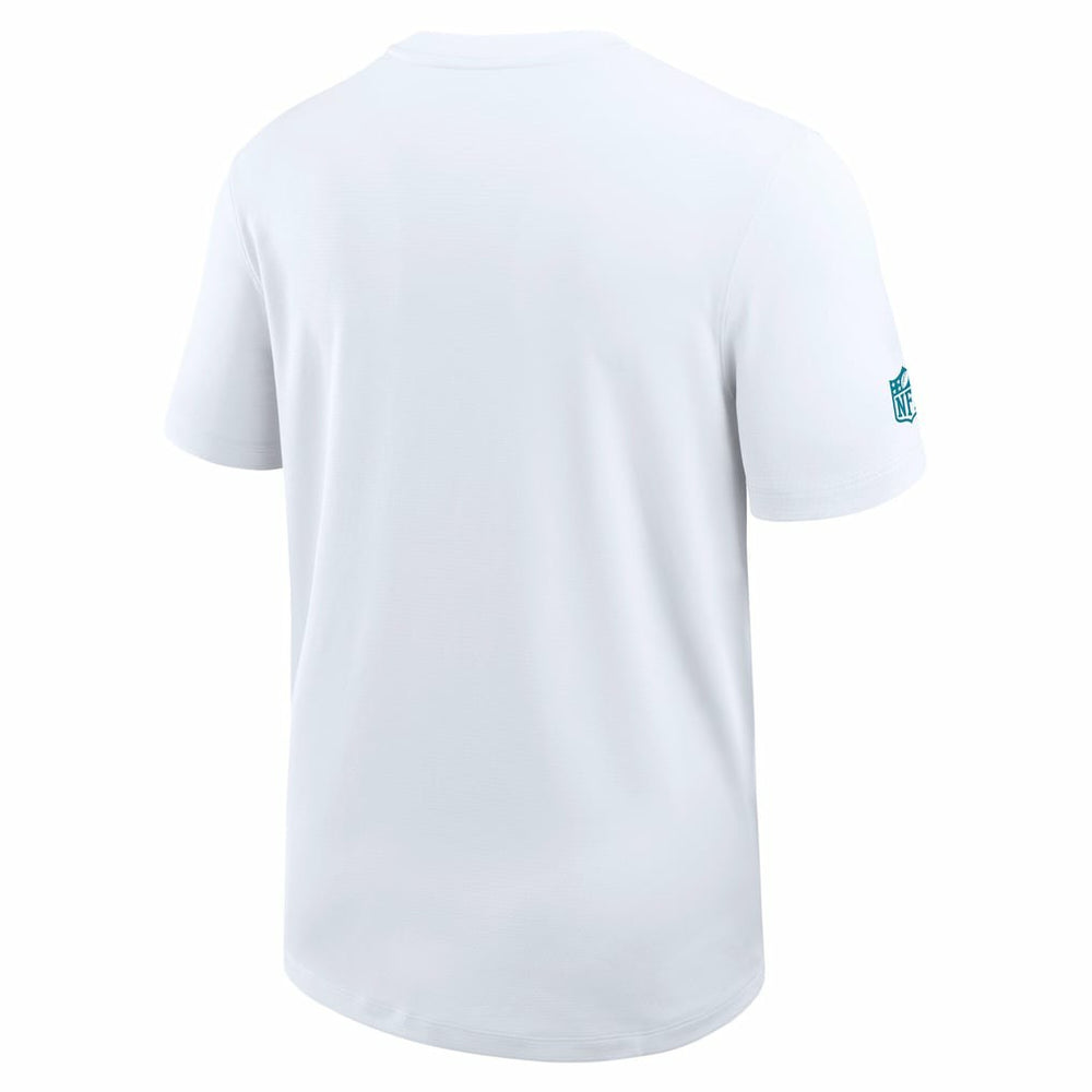 Jacksonville Jaguars Sideline UV Dri-Fit Coach Shirt - White on sale