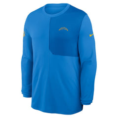 Los Angeles Chargers Sideline Coach UV Dri-FIT Long Sleeve Shirt - Powder Blue discount