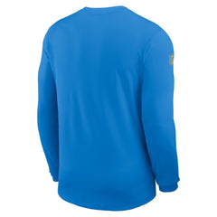 Los Angeles Chargers Sideline Coach UV Dri-FIT Long Sleeve Shirt - Powder Blue discount