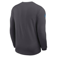 Los Angeles Chargers Sideline Coach UV Dri-FIT Long Sleeve Shirt - Gray sale