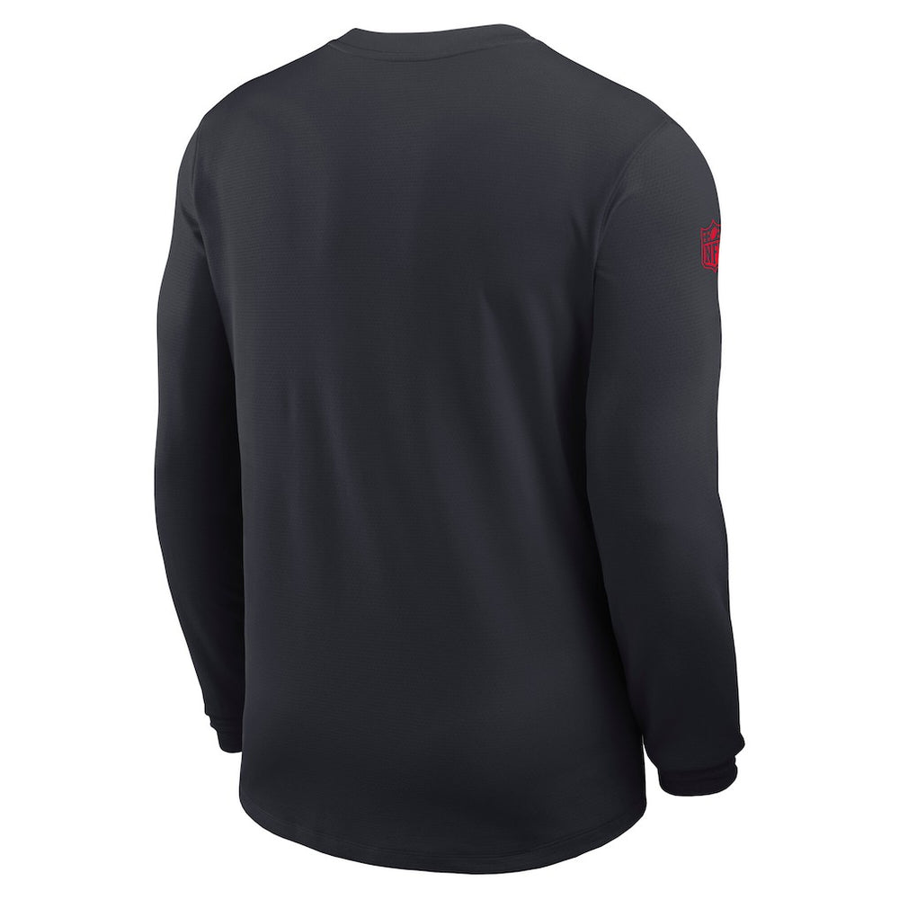 Houston Texans Sideline Coach UV Dri-FIT Long Sleeve Shirt - Navy sale