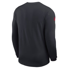 Houston Texans Sideline Coach UV Dri-FIT Long Sleeve Shirt - Navy sale