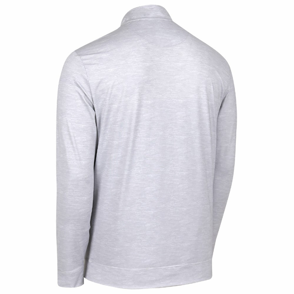 Cincinnati Reds Sublime Tri-Blend Quarter-Zip Jacket Gray