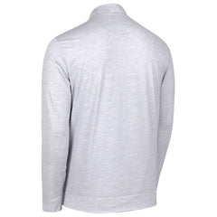 Detroit Tigers Sublime Tri-Blend Quarter-Zip Jacket Gray