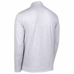 Milwaukee Brewers Sublime Tri-Blend Quarter-Zip Jacket Gray