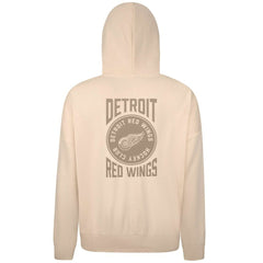 Detroit Red Wings Levelwear Contact Stamp Pullover Hoodie - Cream Hoodies