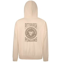 Pittsburgh Penguins Levelwear Contact Stamp Pullover Hoodie - Cream Hoodies