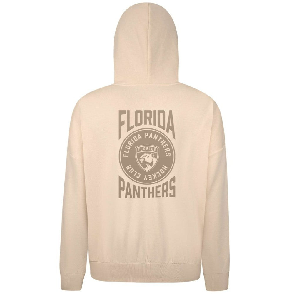 Florida Panthers Levelwear Contact Stamp Pullover Hoodie - Cream Hoodies