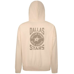Dallas Stars Levelwear Contact Stamp Pullover Hoodie - Cream Hoodies