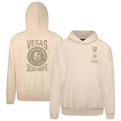 Vegas Golden Knights Levelwear Contact Stamp Pullover Hoodie - Cream Hoodies