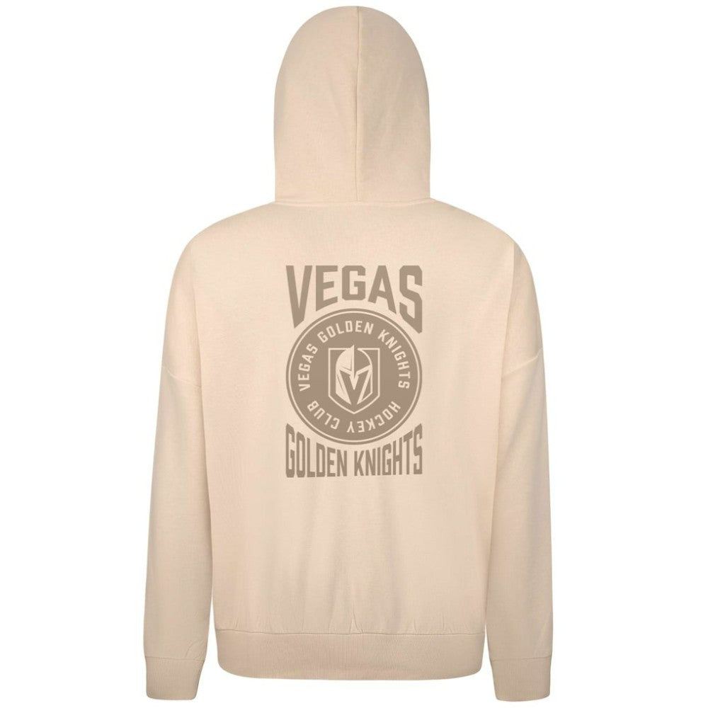 Vegas Golden Knights Levelwear Contact Stamp Pullover Hoodie - Cream Hoodies