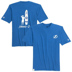 Tampa Bay Lightning johnnie-O Heathered Spencer T-Shirt - Blue T-shirts