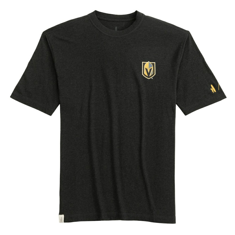 Vegas Golden Knights johnnie-O Heathered Spencer T-Shirt - Charcoal T-shirts