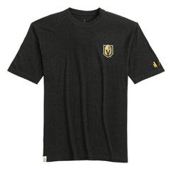 Vegas Golden Knights johnnie-O Heathered Spencer T-Shirt - Charcoal T-shirts