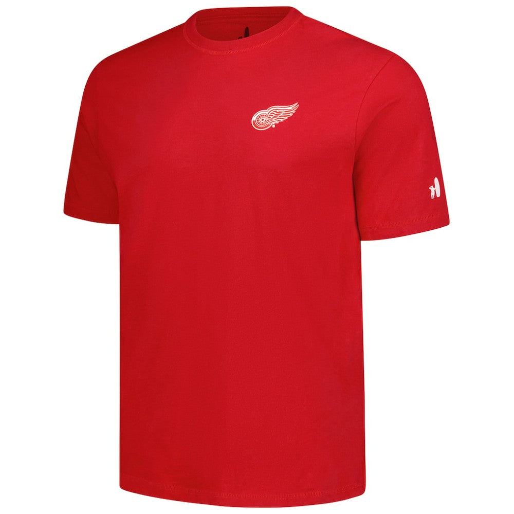 Detroit Red Wings johnnie-O Heathered Spencer T-Shirt - Red T-shirts