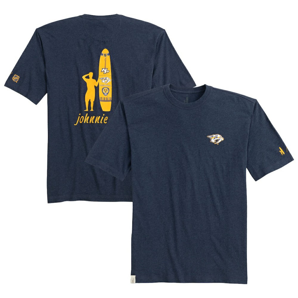 Nashville Predators johnnie-O Heathered Spencer T-Shirt - Navy T-shirts