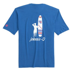 New York Rangers johnnie-O Heathered Spencer T-Shirt - Blue T-shirts