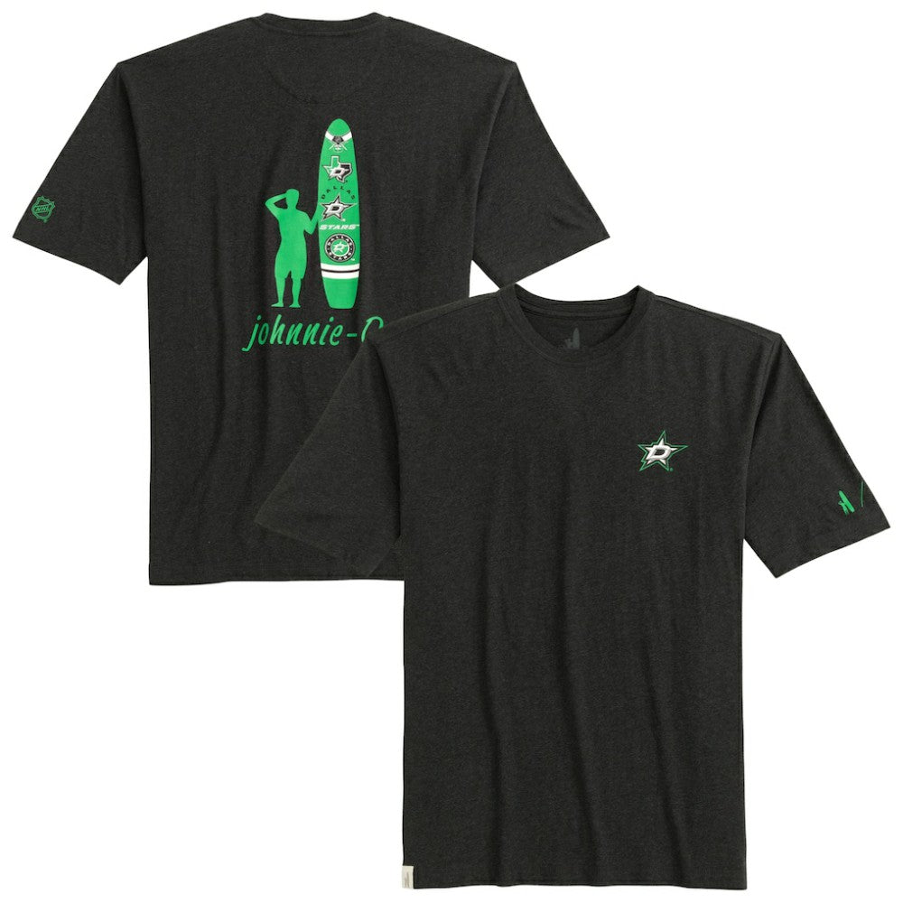 Dallas Stars johnnie-O Heathered Spencer T-Shirt - Charcoal T-shirts
