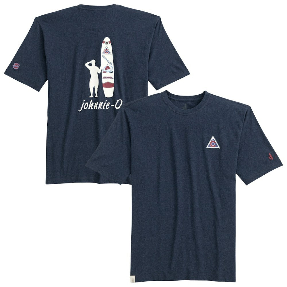 Colorado Avalanche johnnie-O Heathered Spencer T-Shirt - Dark Grey T-shirts