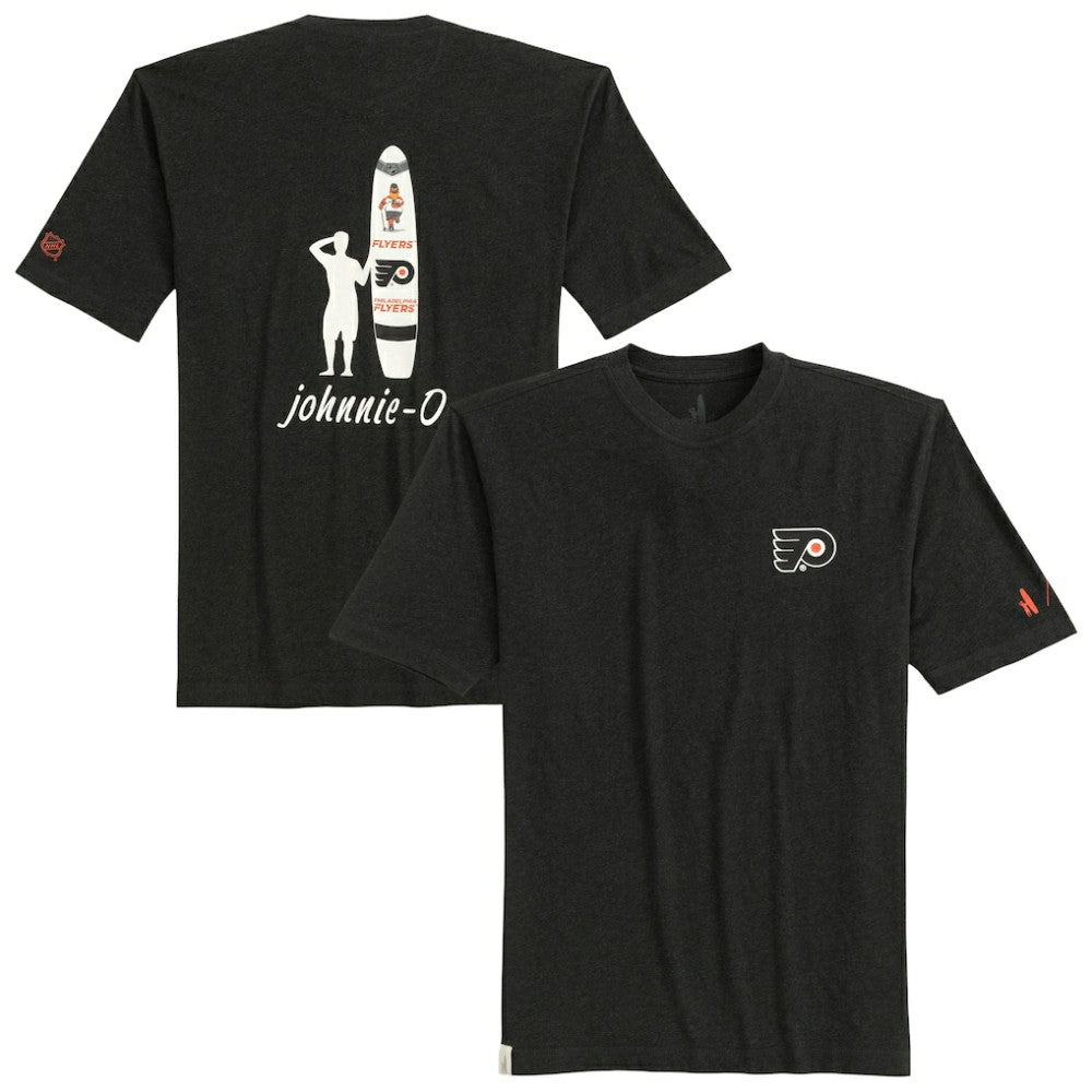 Philadelphia Flyers johnnie-O Heathered Spencer T-Shirt - Charcoal T-shirts