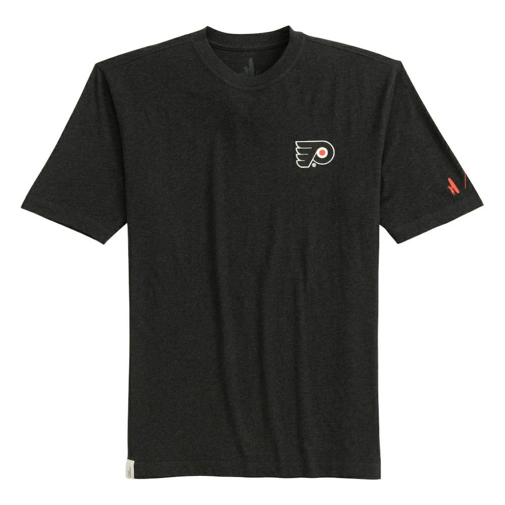 Philadelphia Flyers johnnie-O Heathered Spencer T-Shirt - Charcoal T-shirts