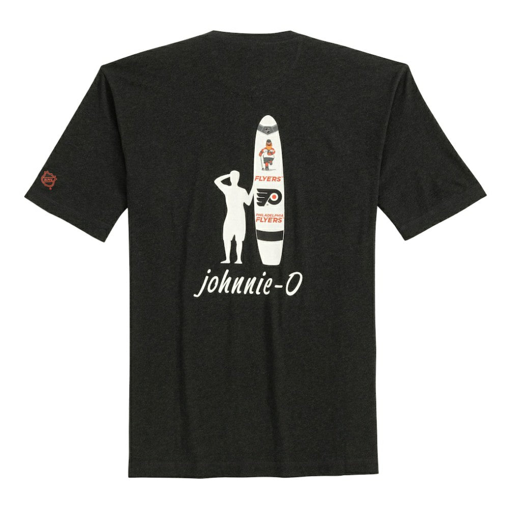 Philadelphia Flyers johnnie-O Heathered Spencer T-Shirt - Charcoal T-shirts