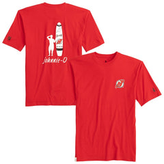 New Jersey Devils johnnie-O Heathered Spencer T-Shirt - Red T-shirts
