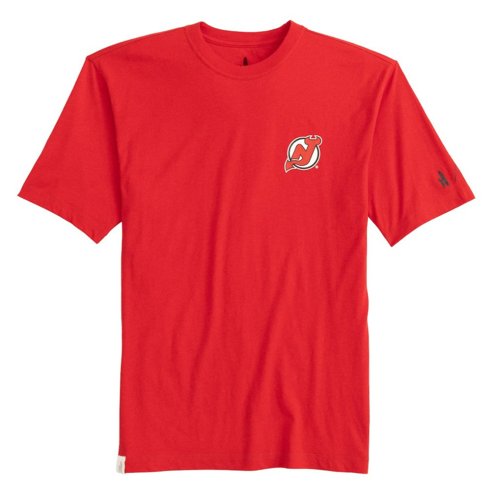 New Jersey Devils johnnie-O Heathered Spencer T-Shirt - Red T-shirts