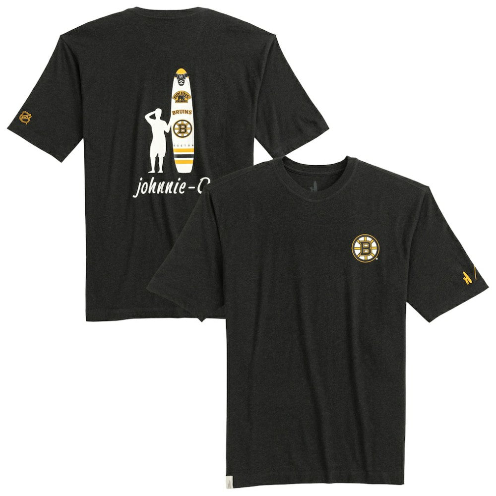 Boston Bruins johnnie-O Heathered Spencer T-Shirt - Charcoal T-shirts