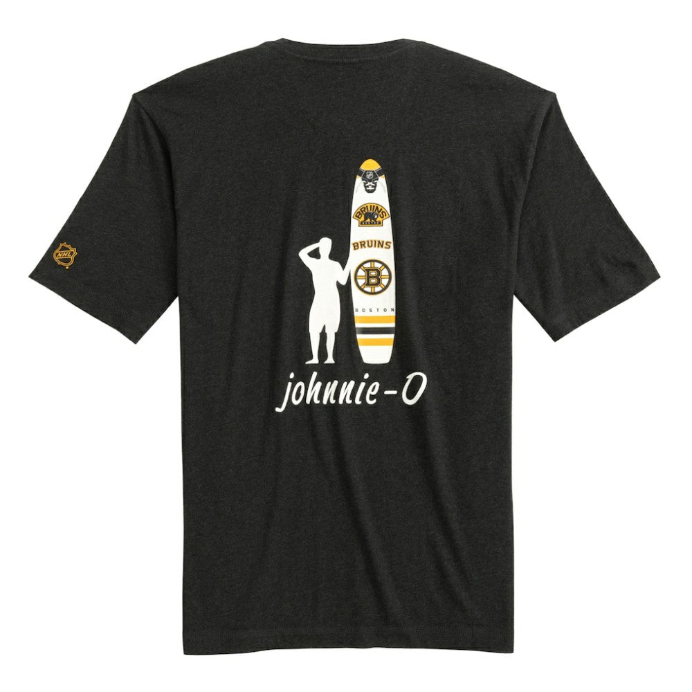 Boston Bruins johnnie-O Heathered Spencer T-Shirt - Charcoal T-shirts