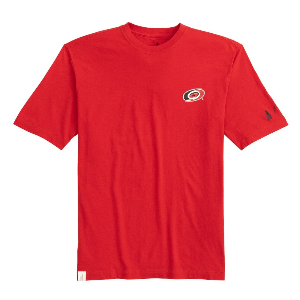 Carolina Hurricanes johnnie-O Heathered Spencer T-Shirt - Red T-shirts