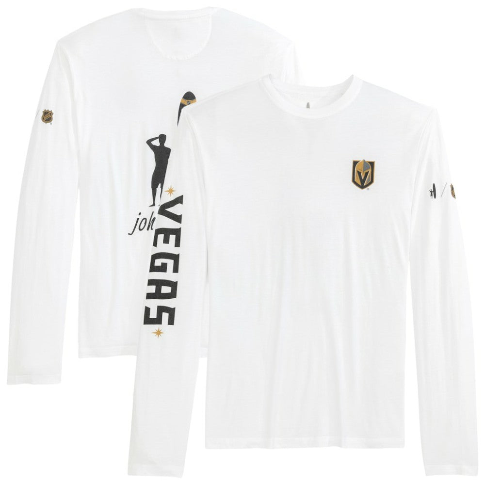 Vegas Golden Knights johnnie-O Adam Long Sleeve T-Shirt - White T-shirts