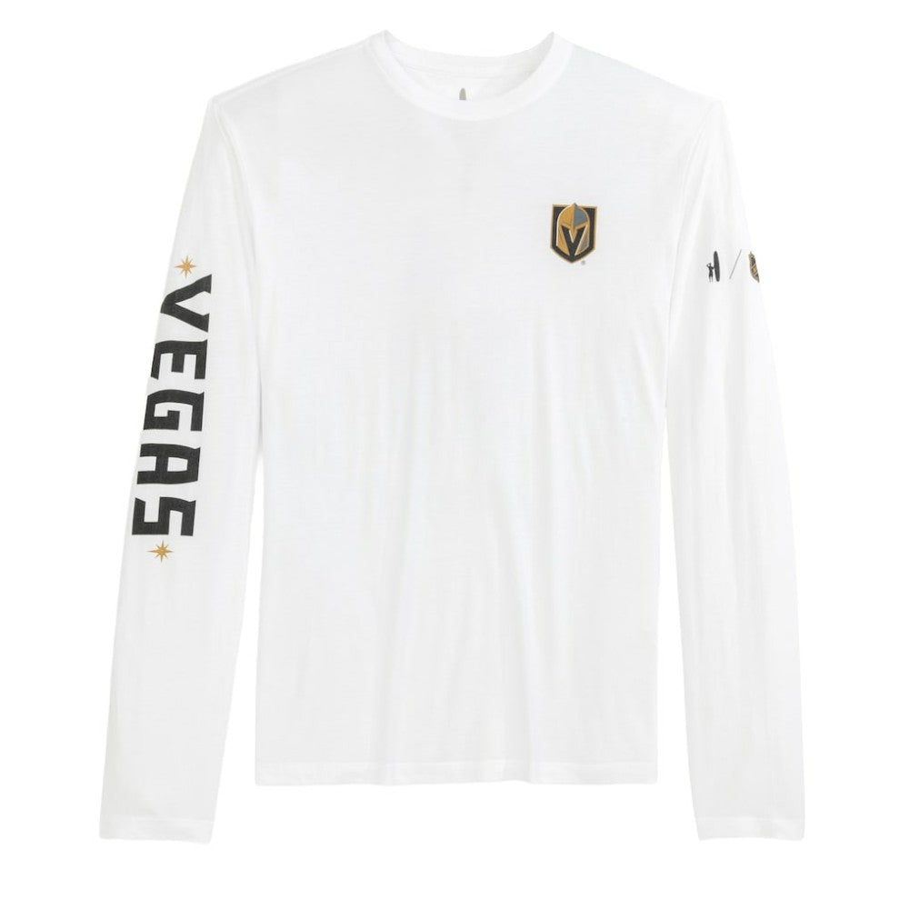 Vegas Golden Knights johnnie-O Adam Long Sleeve T-Shirt - White T-shirts