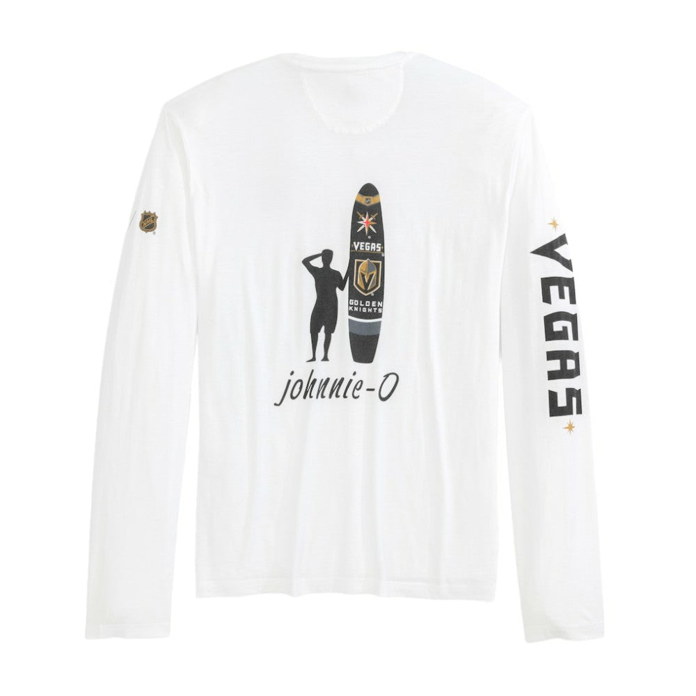 Vegas Golden Knights johnnie-O Adam Long Sleeve T-Shirt - White T-shirts