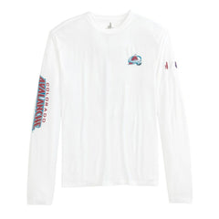 Colorado Avalanche johnnie-O Adam Long Sleeve T-Shirt - White T-shirts