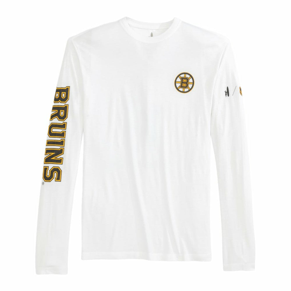 Boston Bruins johnnie-O Adam Long Sleeve T-Shirt - White T-shirts