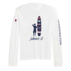 Washington Capitals johnnie-O Adam Long Sleeve T-Shirt - White T-shirts