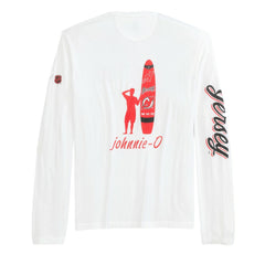 New Jersey Devils johnnie-O Adam Long Sleeve T-Shirt - White T-shirts