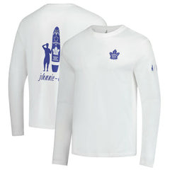 Toronto Maple Leafs johnnie-O Adam Long Sleeve T-Shirt - White T-shirts