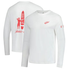 Detroit Red Wings johnnie-O Adam Long Sleeve T-Shirt - White T-shirts