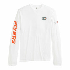 Philadelphia Flyers johnnie-O Adam Long Sleeve T-Shirt - White T-shirts