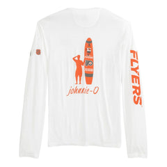 Philadelphia Flyers johnnie-O Adam Long Sleeve T-Shirt - White T-shirts