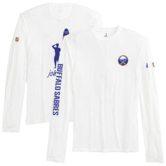 Buffalo Sabres johnnie-O Adam Long Sleeve T-Shirt - White T-shirts