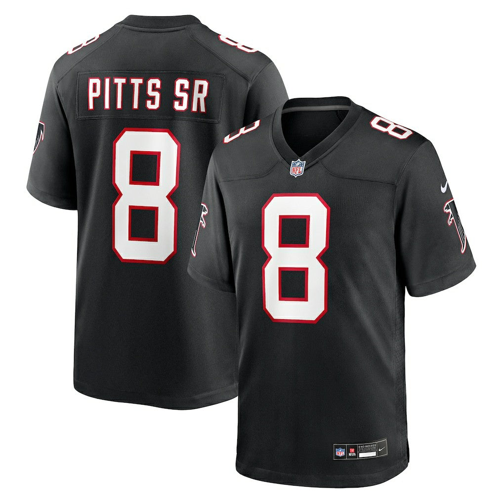 Kyle Pitts Sr. Atlanta Falcons Alternate Game Jersey - Black on sale